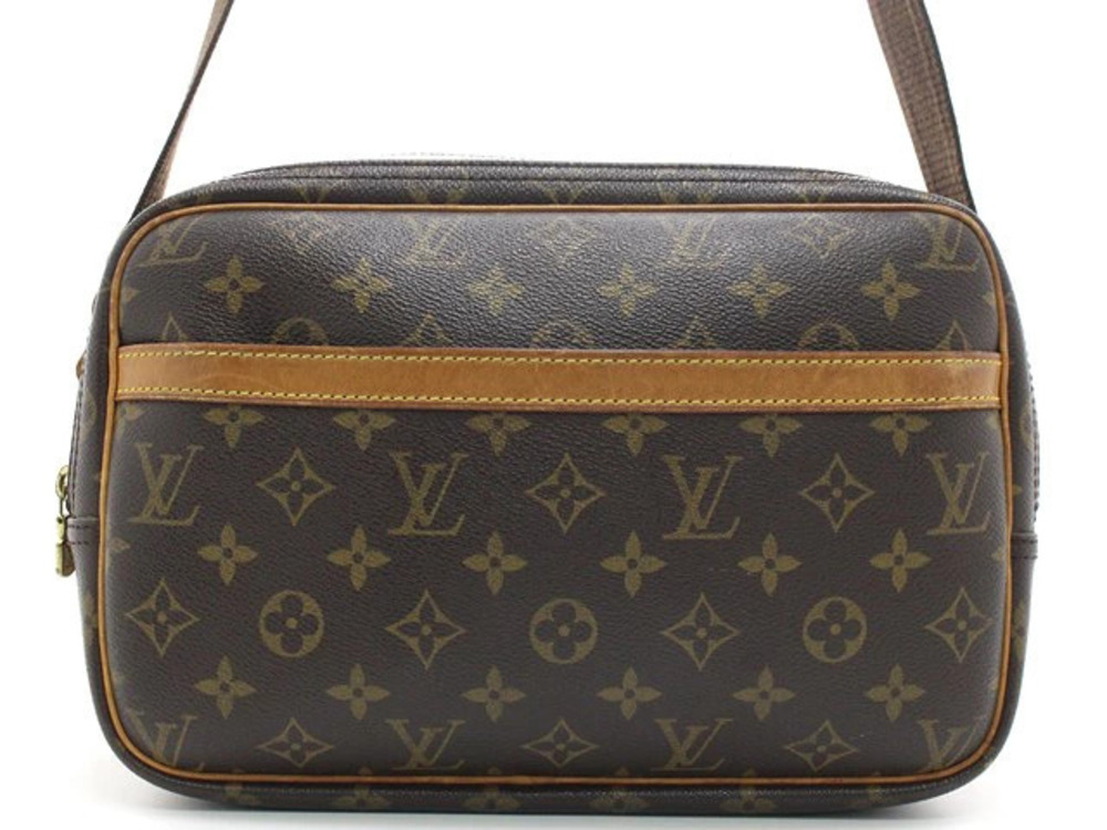 LOUIS VUITTON Reporter Shoulder Bag Monogram